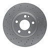 624-63120 GEOSPEC Drilled Rotor [Coated], 2012-2017 Mercedes-Benz, Position: Front - image 1
