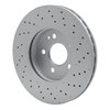 624-63120 GEOSPEC Drilled Rotor [Coated], 2012-2017 Mercedes-Benz, Position: Front - image 4