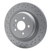 624-63140 GEOSPEC Drilled Rotor [Coated], 2012-2015 Mercedes-Benz, Position: Rear - image 2