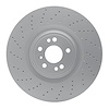 624-63145 GEOSPEC Drilled Rotor [Coated], 2012-2019 Mercedes-Benz, Position: Front