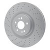 624-63145 GEOSPEC Drilled Rotor [Coated], 2012-2019 Mercedes-Benz, Position: Front - image 2