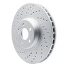 624-63152 GEOSPEC Drilled Rotor [Coated], Fits Select Mercedes-Benz, Position: Front - image 2