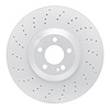 624-63178 GEOSPEC Drilled Rotor [Coated], Fits Select Mercedes-Benz, Position: Front - image 1