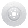 624-63193 GEOSPEC Drilled Rotor [Coated], Fits Select Mercedes-Benz, Position: Front - image 1