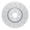 624-63197 GEOSPEC Drilled Rotor [Coated], Fits Select Mercedes-Benz, Position: Front
