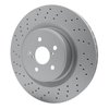 624-75026 GEOSPEC Drilled Rotor [Coated], 2008-2014 Lexus/Toyota/Scion, Position: Front - image 2