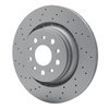 624-79010 GEOSPEC Drilled Rotor [Coated], Fits Select Maserati, Position: Rear - image 2
