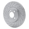 630-32006 Drilled/Slotted Brake Rotor, 2007-2015 Mini, Position: Front - image 2