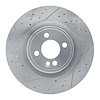 630-32008 Drilled/Slotted Brake Rotor, 2009-2014 Mini, Position: Front - image 1