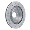 630-63068 Drilled/Slotted Brake Rotor, 2005-2011 Mercedes-Benz, Position: Rear - image 4
