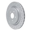 630-63101 Drilled/Slotted Brake Rotor, 2012-2020 Mercedes-Benz, Position: Rear - image 2