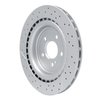 630-63101 Drilled/Slotted Brake Rotor, 2012-2020 Mercedes-Benz, Position: Rear - image 4
