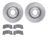 6302-02014 Brake Rotors with 3000-Series Ceramic Brake Pads Kit, 2008-2009 Multiple Makes/Models, Position: Front - image 1