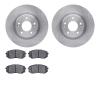 6302-03046 Brake Rotors with 3000-Series Ceramic Brake Pads Kit, 2015-2015 Kia/Hyundai/Genesis, Position: Front - image 1