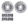 6302-03075 Brake Rotors with 3000-Series Ceramic Brake Pads Kit, 2010-2016 Kia/Hyundai/Genesis, Position: Front - image 1