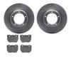 6302-11007 Brake Rotors with 3000-Series Ceramic Brake Pads Kit, 1994-1999 Land Rover, Position: Front - image 1