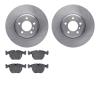 6302-11010 Brake Rotors with 3000-Series Ceramic Brake Pads Kit, 2003-2005 Land Rover, Position: Front - image 1