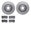 6302-11022 Brake Rotors with 3000-Series Ceramic Brake Pads Kit, 2010-2017 Land Rover, Position: Front - image 1