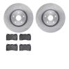 6302-13035 Brake Rotors with 3000-Series Ceramic Brake Pads Kit, 2005-2020 Subaru, Position: Front - image 1
