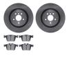 6302-20026 Brake Rotors with 3000-Series Ceramic Brake Pads Kit, Fits Select Jaguar, Position: Rear - image 1