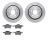 6302-27051 Brake Rotors with 3000-Series Ceramic Brake Pads Kit, 2000-2000 Volvo, Position: Rear - image 1