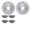 6302-31097 Brake Rotors with 3000-Series Ceramic Brake Pads Kit, 2007-2019 BMW, Position: Front - image 1