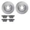 6302-31118 Brake Rotors with 3000-Series Ceramic Brake Pads Kit, 2012-2018 BMW, Position: Front - image 1