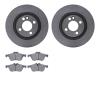 6302-32002 Brake Rotors with 3000-Series Ceramic Brake Pads Kit, 2002-2008 Mini, Position: Front - image 1