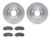 6302-40081 Brake Rotors with 3000-Series Ceramic Brake Pads Kit, 2007-2017 Multiple Makes/Models, Position: Front - image 1