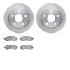 6302-40093 Brake Rotors with 3000-Series Ceramic Brake Pads Kit, 2005-2010 Multiple Makes/Models, Position: Front - image 1
