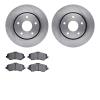 6302-40094 Brake Rotors with 3000-Series Ceramic Brake Pads Kit, 2008-2016 Multiple Makes/Models, Position: Front - image 1