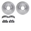6302-45004 Brake Rotors with 3000-Series Ceramic Brake Pads Kit, 1983-1996 GM, Position: Front - image 1