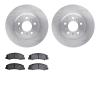 6302-45023 Brake Rotors with 3000-Series Ceramic Brake Pads Kit, 2006-2016 GM, Position: Front - image 1