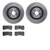 6302-46051 Brake Rotors with 3000-Series Ceramic Brake Pads Kit, 2009-2015 GM, Position: Front - image 1