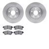 6302-47066 Brake Rotors with 3000-Series Ceramic Brake Pads Kit, 2011-2017 GM, Position: Front - image 1