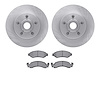 6302-54004 Brake Rotors with 3000-Series Ceramic Brake Pads Kit, 1974-1979 Ford/Lincoln/Mercury/Mazda, Position: Front - image 1