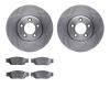 6302-54136 Brake Rotors with 3000-Series Ceramic Brake Pads Kit, 2000-2006 Multiple Makes/Models, Position: Front - image 1