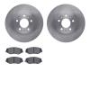 6302-59066 Brake Rotors with 3000-Series Ceramic Brake Pads Kit, 2016-2021 Acura/Honda, Position: Front - image 1
