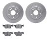 6302-59109 Brake Rotors with 3000-Series Ceramic Brake Pads Kit, 2017-2020 Acura/Honda, Position: Rear - image 1