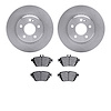 6302-63029 Brake Rotors with 3000-Series Ceramic Brake Pads Kit, 2017-2019 Mercedes-Benz, Position: Rear - image 1