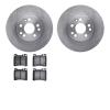 6302-63048 Brake Rotors with 3000-Series Ceramic Brake Pads Kit, 1991-1999 Mercedes-Benz, Position: Front - image 1