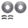 6302-67122 Brake Rotors with 3000-Series Ceramic Brake Pads Kit, 2012-2021 Infiniti/Nissan, Position: Rear - image 1