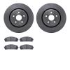 6302-75029 Brake Rotors with 3000-Series Ceramic Brake Pads Kit, Fits Select Lexus/Toyota/Scion, Position: Front - image 1