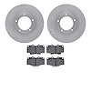 6302-76004 Brake Rotors with 3000-Series Ceramic Brake Pads Kit, 2004-2008 Lexus/Toyota/Scion, Position: Front - image 1