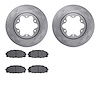 6302-92021 Brake Rotors with 3000-Series Ceramic Brake Pads Kit, 2006-2019 Lexus/Toyota/Scion, Position: Front - image 1
