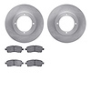 6302-92027 Brake Rotors with 3000-Series Ceramic Brake Pads Kit, 2007-2015 Lexus/Toyota/Scion, Position: Front - image 1