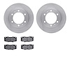 6302-92039 Brake Rotors with 3000-Series Ceramic Brake Pads Kit, 2009-2015 Lexus/Toyota/Scion, Position: Front - image 1