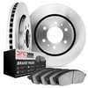 6302-92039 Brake Rotors with 3000-Series Ceramic Brake Pads Kit, 2009-2015 Lexus/Toyota/Scion, Position: Front - image 2