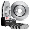 6302-92044 Brake Rotors with 3000-Series Ceramic Brake Pads Kit, 2011-2018 Renault, Position: Front - image 2