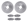6302-92048 Brake Rotors with 3000-Series Ceramic Brake Pads Kit, 2012-2016 GM, Position: Front - image 1
